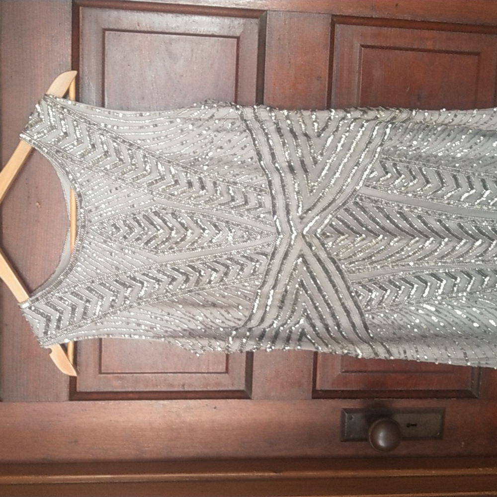 Mother of Bride Beaded Formal Gown - Picture 5 of 12
